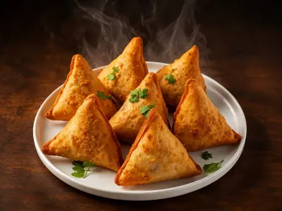 Malai Boti Samosa